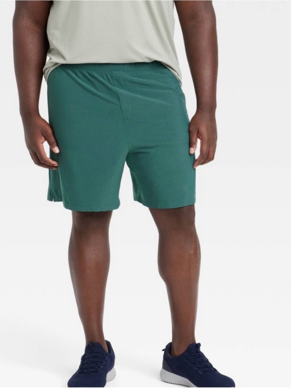 all in motion Men's Athletic Shorts in Green Size Small NWT